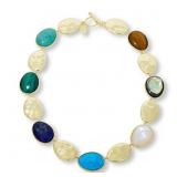 $131 Connie Craig Carroll multi oval gemstone stat