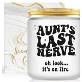$9 Funny Gifts for Aunt from Niece Nephew - Candle