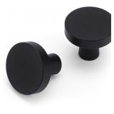$20 goldenwarm 25 Pack Black Cabinet Knobs Matte K