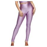 $19 Shiny Leggings with Tummy Control Skinny Tight