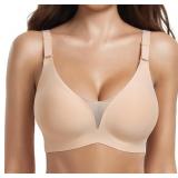 $18 Mesh Bras for Women No Underwire Soft Bralette
