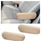 $4 Augeny 2 PCS Car Front Seat Armrest Covers, Sof