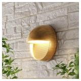 $48 Orbe 6.25 in. Outdoor Metal/Glass Hardwired In