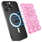 $14 Silicone Suction Phone Case Adhesive Mount for