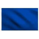 $20 Royal Blue Solid Blank Flag 3x5 Ft Outdoor Dou
