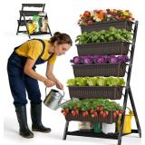 $80 5-Tier Vertical Garden Bed Planter Boxes with