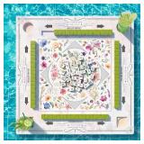 $86 Junkin Floral Floating Mahjong Table for Pool