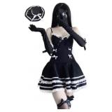 $19 Sexy Maid Cosplay Costumes Cute Dress and Thon