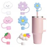 $10 LDKEKDF 6Pc Straw Cover Topper for 30&40oz Sta