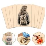 $8 Blank Tattoo Practice Skins, 10Pcs 7.6'x 5.7' D