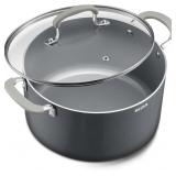 $63 BEZIA 12QT Non Stick Stock Pot with Lid, Ceram