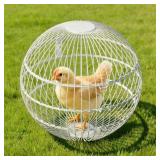 $36 Rolling Small Animal Cage 11.8 inches, Metal M