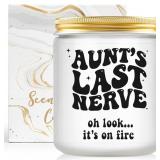 $9 Funny Gifts for Aunt from Niece Nephew - Candle