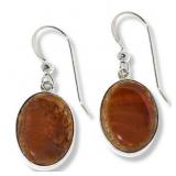 $82 Jay King Ammonite Fossill Earrings 873589  New