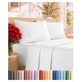 $38 Full Size 4 Piece Sheet Set - Comfy Breathable