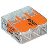 $9 Wago 221-413 Lever-Nuts 3 Conductor Compact Con