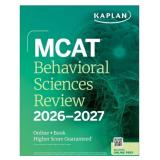 $47 MCAT Behavioral Sciences Review 2026-2027: Onl