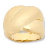 $54 BELLEZZA DOUBLE BOMBE RING size 5 878217 New $