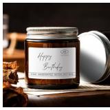 $13 Jasmine Scented Candles, Natural Soy Candle fo