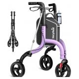$130 3 Wheel Walkers for Seniors, Lightweight Roll