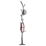 $50 Roundhill Furniture Arles Metal Black and Waln