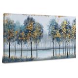 $31 Abstract Tree Forest Canvas Wall Art Tree Pict