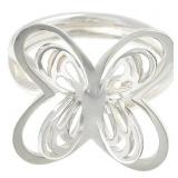 $85 TANYA MOSS MONARCH BUTTERFLY RING size 5/6 ste