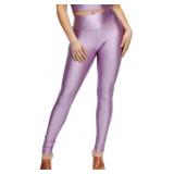 $19 Shiny Leggings with Tummy Control Skinny Tight