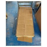 $60 Runner tan textured rug 24x72 New Ap1 no box $