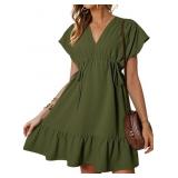 $23 Dokotoo Womens Summer Dresses 2025 Short Sleev