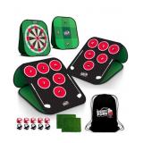 $60 Bogey Pong | 3-in-1 Backyard Pong Golf Game Se