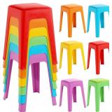 $121 TURSTIN 6 Pieces Classroom Stools with Leathe