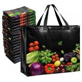 $80 Simply Cool 100 Pack Reusable Grocery Bags, La