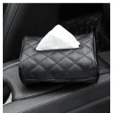 $6 Car Tissue Holder,Soft Microfiber Leather Tissu