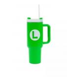Nintendo Stainless Steel 40oz Luigi Tumbler NEW PT