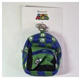 Super Mario Bros Luigi Mini-Verse Backpack Keychai