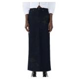 $30 Long Denim Skirts for Women High Waist A line