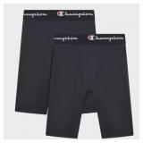 $25 Champion Youth 2pk Compression Shorts - Black