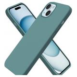 $7 for iPhone 15 Case Liquid Silicone Slim Shockpr