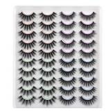 $13 20 Pairs Lashes Wispy Eyelashes 4 Styles False