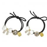 $10 Crystal Elastic Hair Tie Exquisite Ponytail Ho
