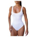 $35 Womens Sexy Bodysuits Tummy Control Square Nec