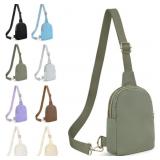 $20 VOROLO Sling Bag Sling Chest Bag with Two Para