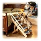 $100 Dog Stairs Ramp for Large Dogs, Foldable Pet