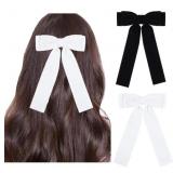 $4 2Pcs Velvet Hair Bows for Women Girls Velvet Bo