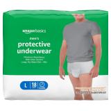 $12 Amazon Basics Incontinence Underwear for Men,