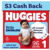 $28 Huggies Little Snugglers, Fragrance Free Baby