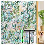 $46 Rainbow Window Privacy Film with Reference Cut