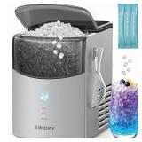 $190 Euhomy Countertop Nugget Ice Maker, 35lbs Dai