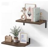$20 Floating Shelves 16'W Set of 2   Heavy Duty De